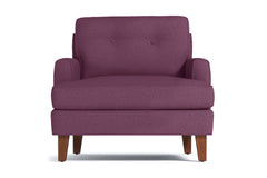 Virgil Chair :: Leg Finish: Pecan