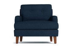 Virgil Chair :: Leg Finish: Pecan