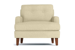 Virgil Chair :: Leg Finish: Pecan