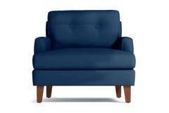 Virgil Chair :: Leg Finish: Pecan