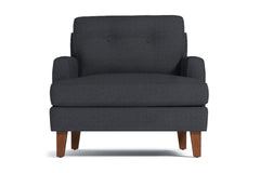Virgil Chair :: Leg Finish: Pecan