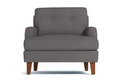 Virgil Chair :: Leg Finish: Pecan