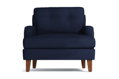 Virgil Chair :: Leg Finish: Pecan