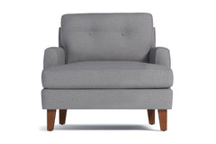 Virgil Chair :: Leg Finish: Pecan