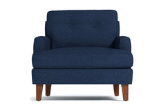 Virgil Chair :: Leg Finish: Pecan