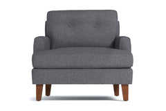Virgil Chair :: Leg Finish: Pecan