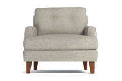 Virgil Chair :: Leg Finish: Pecan