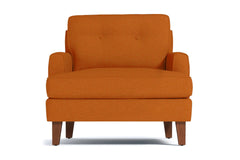 Virgil Chair :: Leg Finish: Pecan