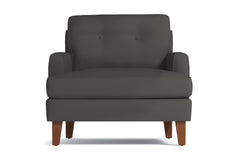 Virgil Chair :: Leg Finish: Pecan