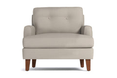 Virgil Chair :: Leg Finish: Pecan
