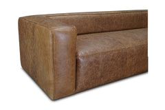 Wilco 2pc Leather Modular Sectional Sofa