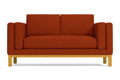 Walton Apartment Size Sofa :: Leg Finish: Natural