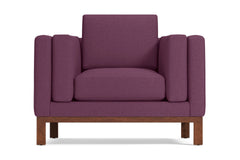 Walton Chair :: Leg Finish: Pecan