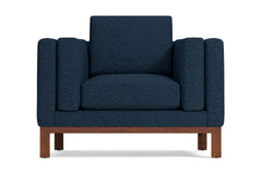 Walton Chair :: Leg Finish: Pecan