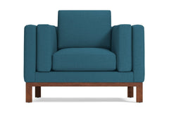 Walton Chair :: Leg Finish: Pecan