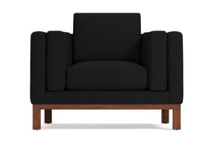 Walton Chair :: Leg Finish: Pecan