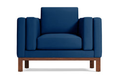 Walton Chair :: Leg Finish: Pecan