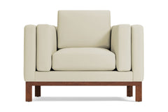 Walton Chair :: Leg Finish: Pecan