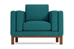 Walton Chair :: Leg Finish: Pecan