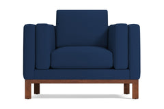Walton Chair :: Leg Finish: Pecan