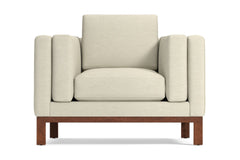 Walton Chair :: Leg Finish: Pecan