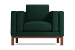 Walton Chair :: Leg Finish: Pecan
