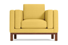 Walton Chair :: Leg Finish: Pecan