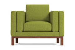 Walton Chair :: Leg Finish: Pecan