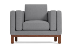 Walton Chair :: Leg Finish: Pecan