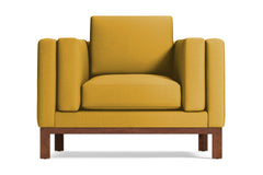 Walton Chair :: Leg Finish: Pecan