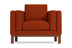 Walton Chair :: Leg Finish: Pecan