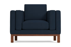 Walton Chair :: Leg Finish: Pecan