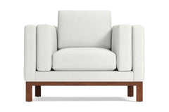 Walton Chair :: Leg Finish: Pecan