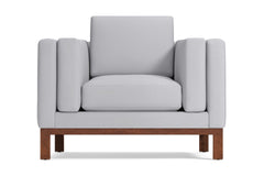 Walton Chair :: Leg Finish: Pecan