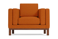 Walton Chair :: Leg Finish: Pecan
