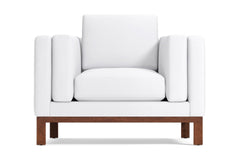 Walton Chair :: Leg Finish: Pecan