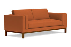 Walton Sofa :: Leg Finish: Pecan