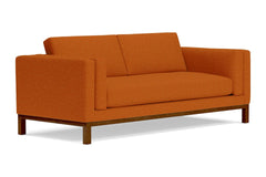 Walton Sofa :: Leg Finish: Pecan