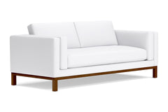 Walton Sofa :: Leg Finish: Pecan