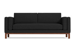 Walton Sofa :: Leg Finish: Pecan