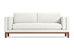 Walton Sofa :: Leg Finish: Pecan