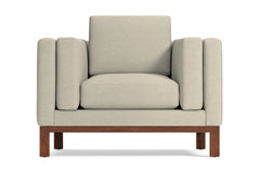 Walton Chair :: Leg Finish: Pecan