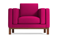 Walton Chair :: Leg Finish: Pecan