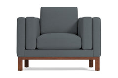 Walton Chair :: Leg Finish: Pecan