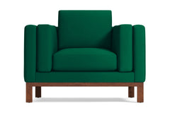 Walton Chair :: Leg Finish: Pecan