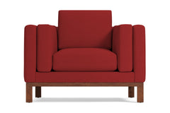 Walton Chair :: Leg Finish: Pecan