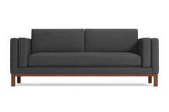 Walton Sofa :: Leg Finish: Pecan
