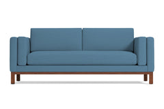 Walton Sofa :: Leg Finish: Pecan