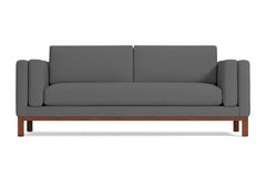 Walton Sofa :: Leg Finish: Pecan