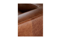 Wilco 2pc Leather Modular Sectional Sofa